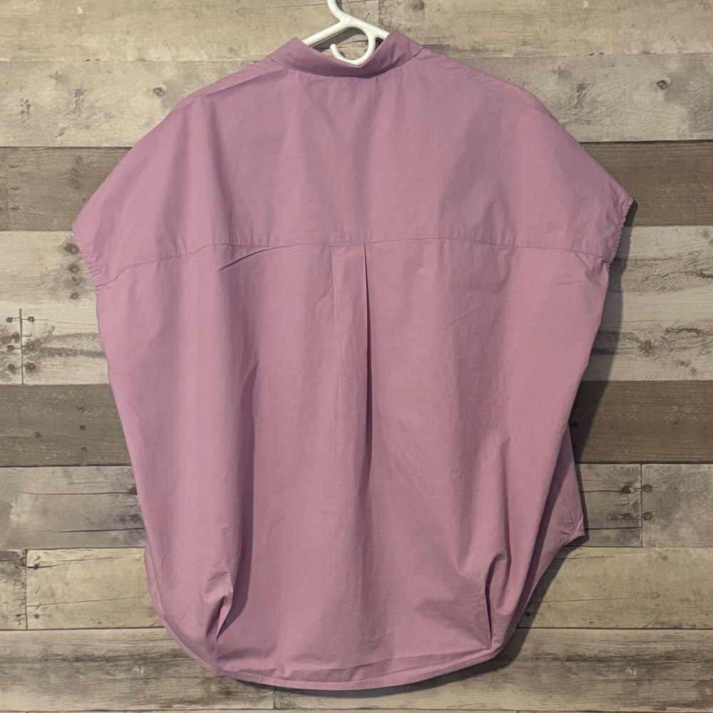 French Connection Popover Top - Lilac - Medium - Picture 2 of 9